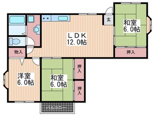 リシェス柳ケ丘の物件間取画像